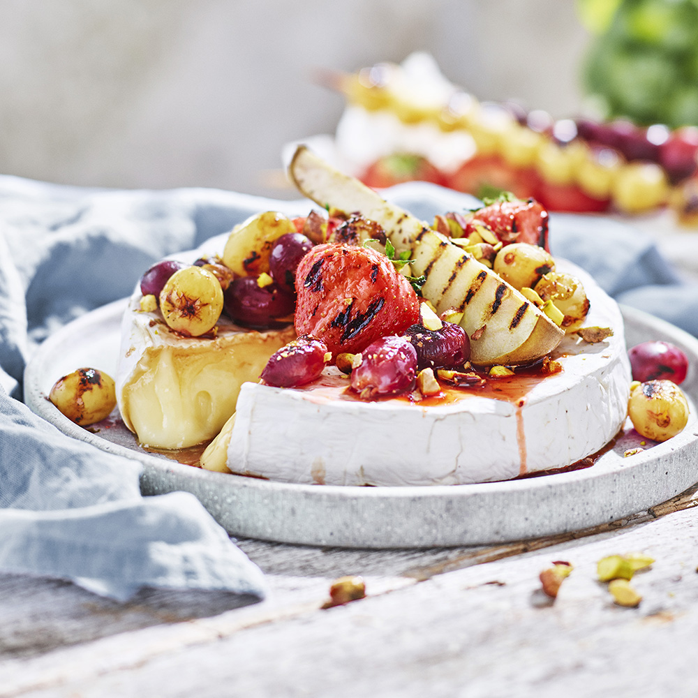 Brietårta på grillen