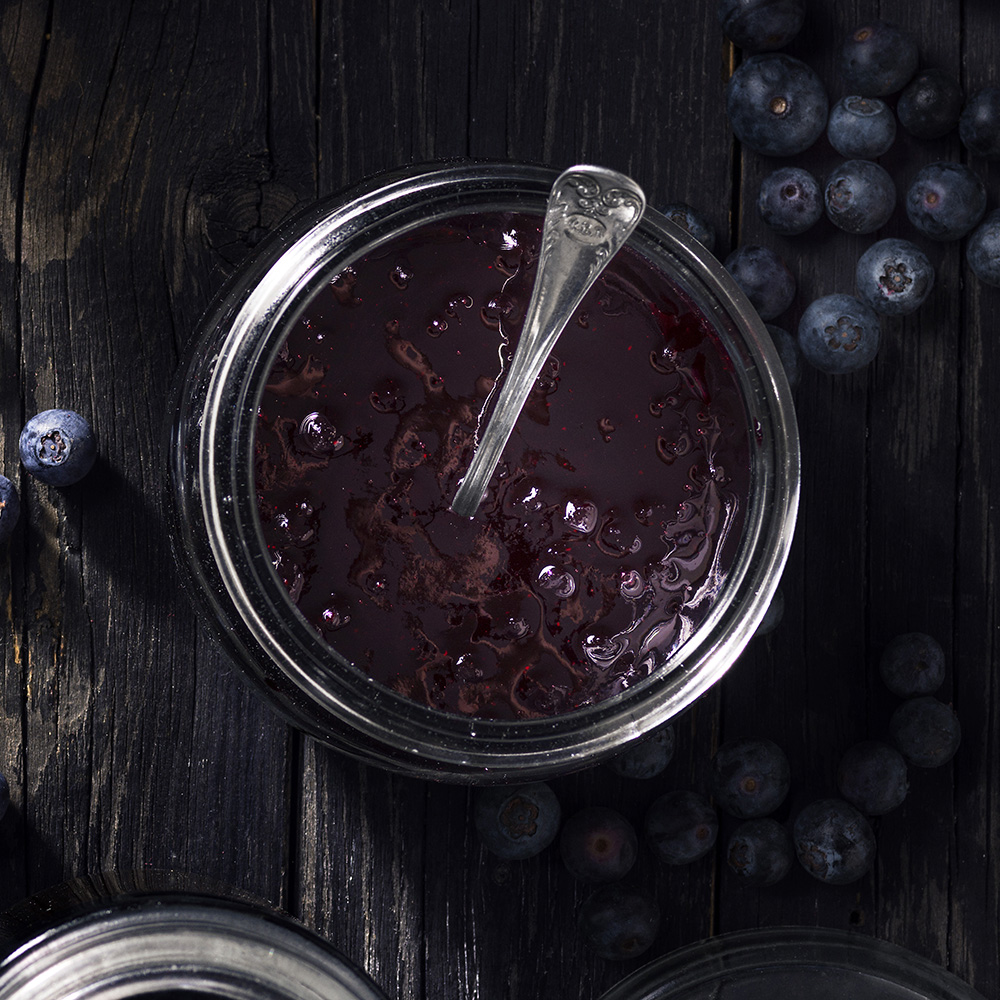 Blåbärssylt - grundrecept