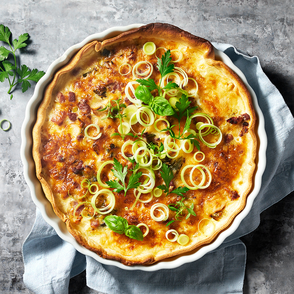 Kycklingpaj med bacon