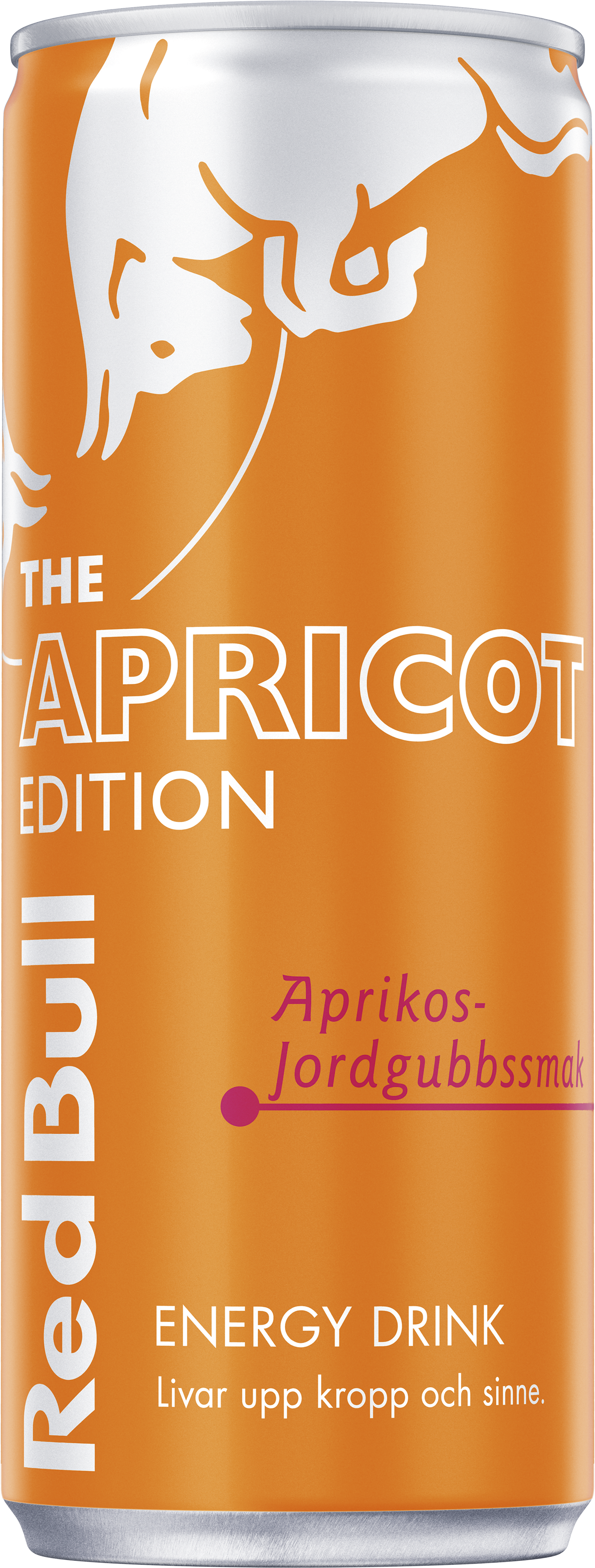 Energidryck Red Bull Aprikos & jordgubb