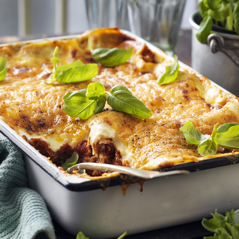 Lasagne med kyckling