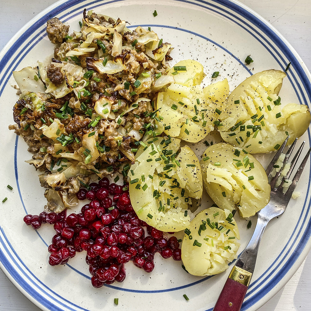 Vegetarisk kålpudding