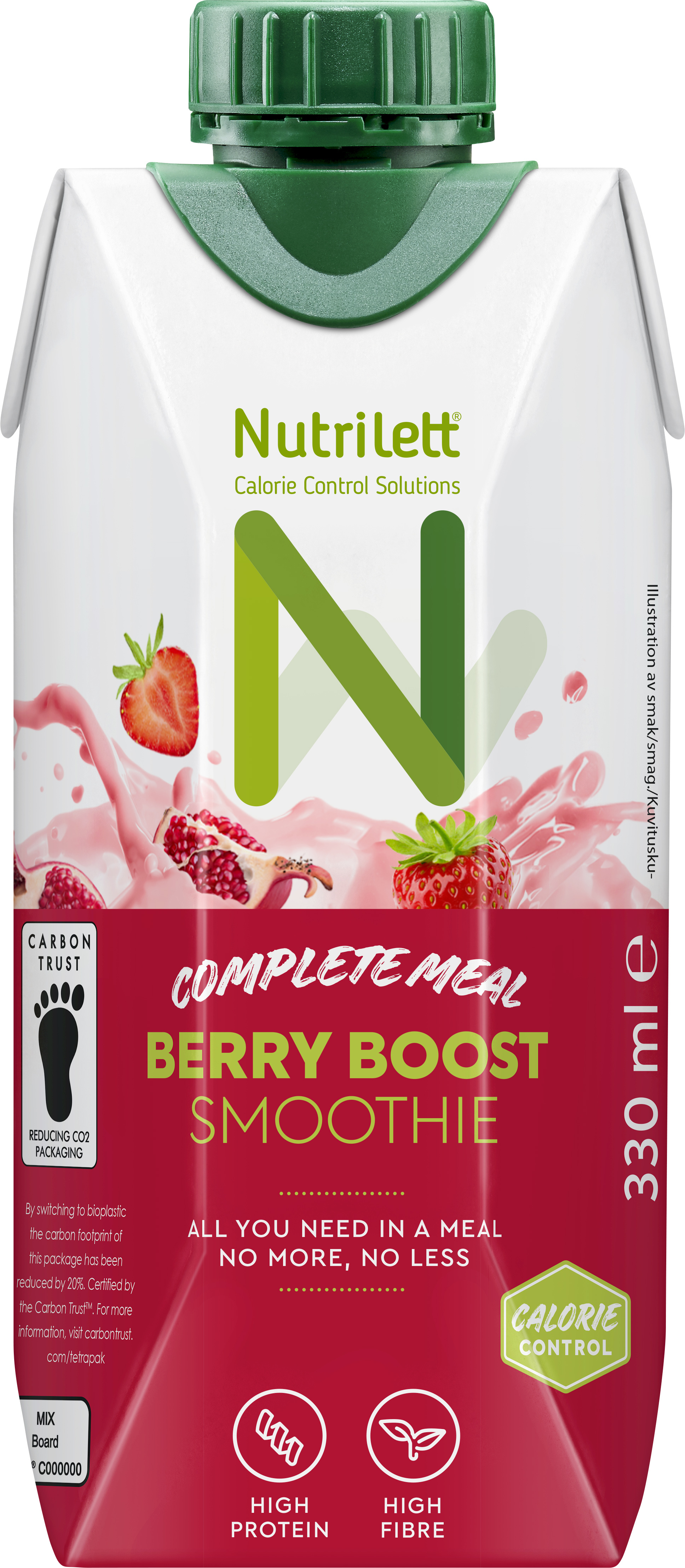 Smoothie Berry Boost Less Sugar - Nutrilett - Coop