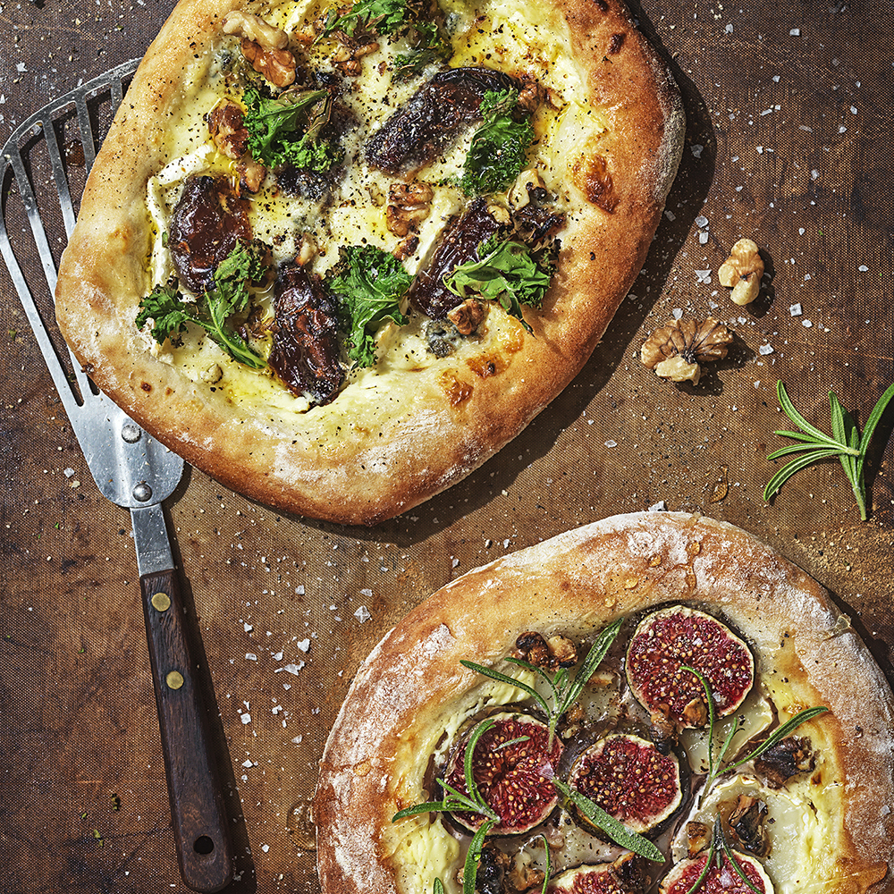 Napolitansk pizza bianco
