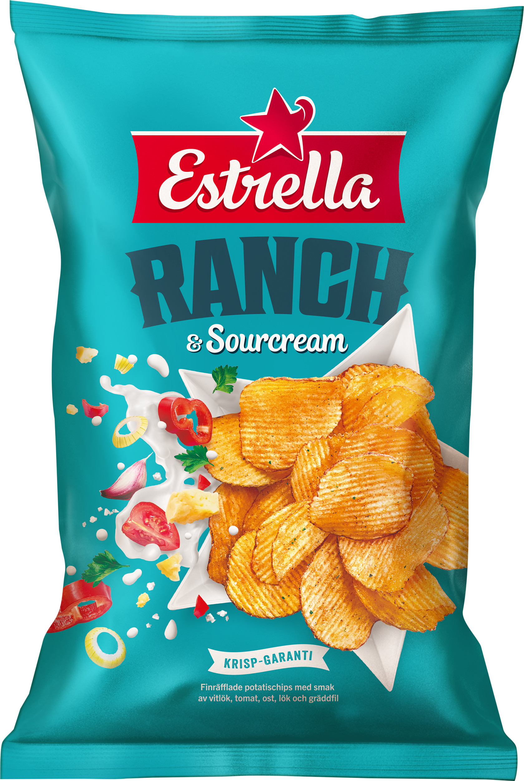 Chips Ranch & sourcream - Estrella - Coop