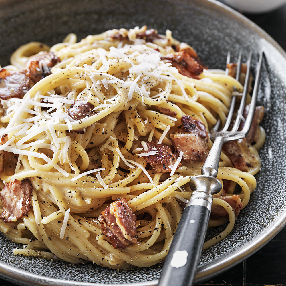 Pasta carbonara - klassiskt recept