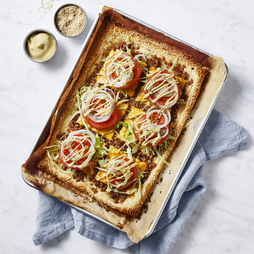 Vego-burgar-pizza