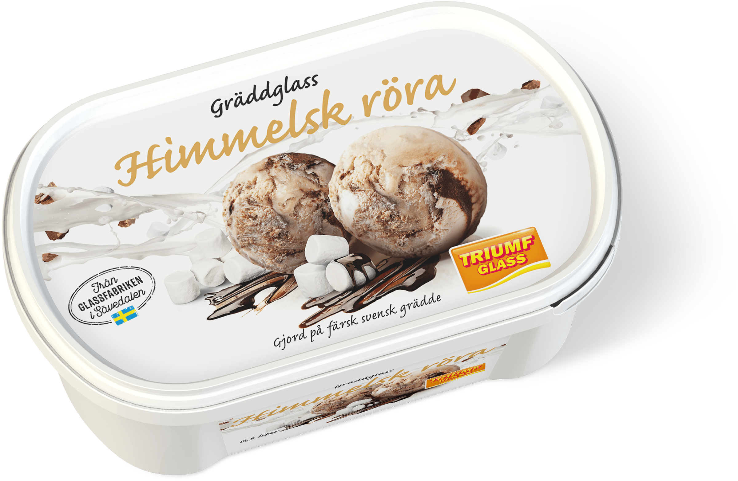 Gräddglass Himmelsk röra