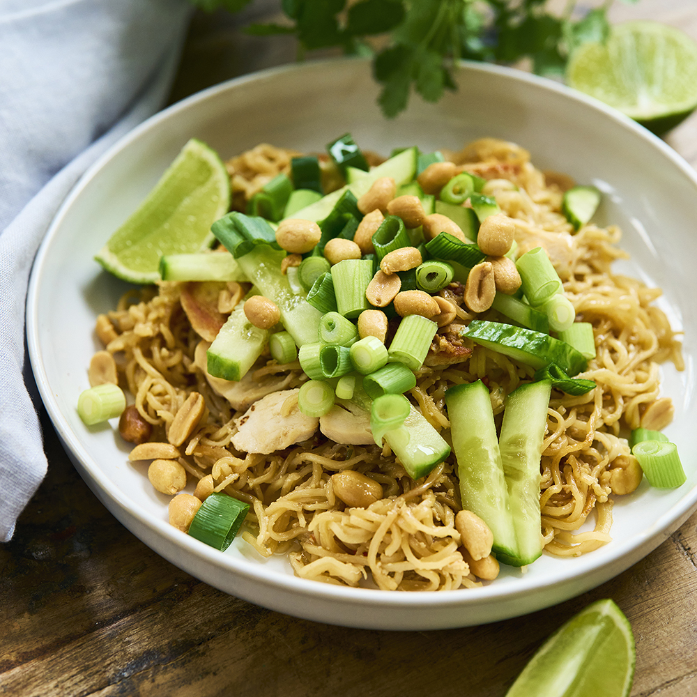 Barnens snabba pad thai