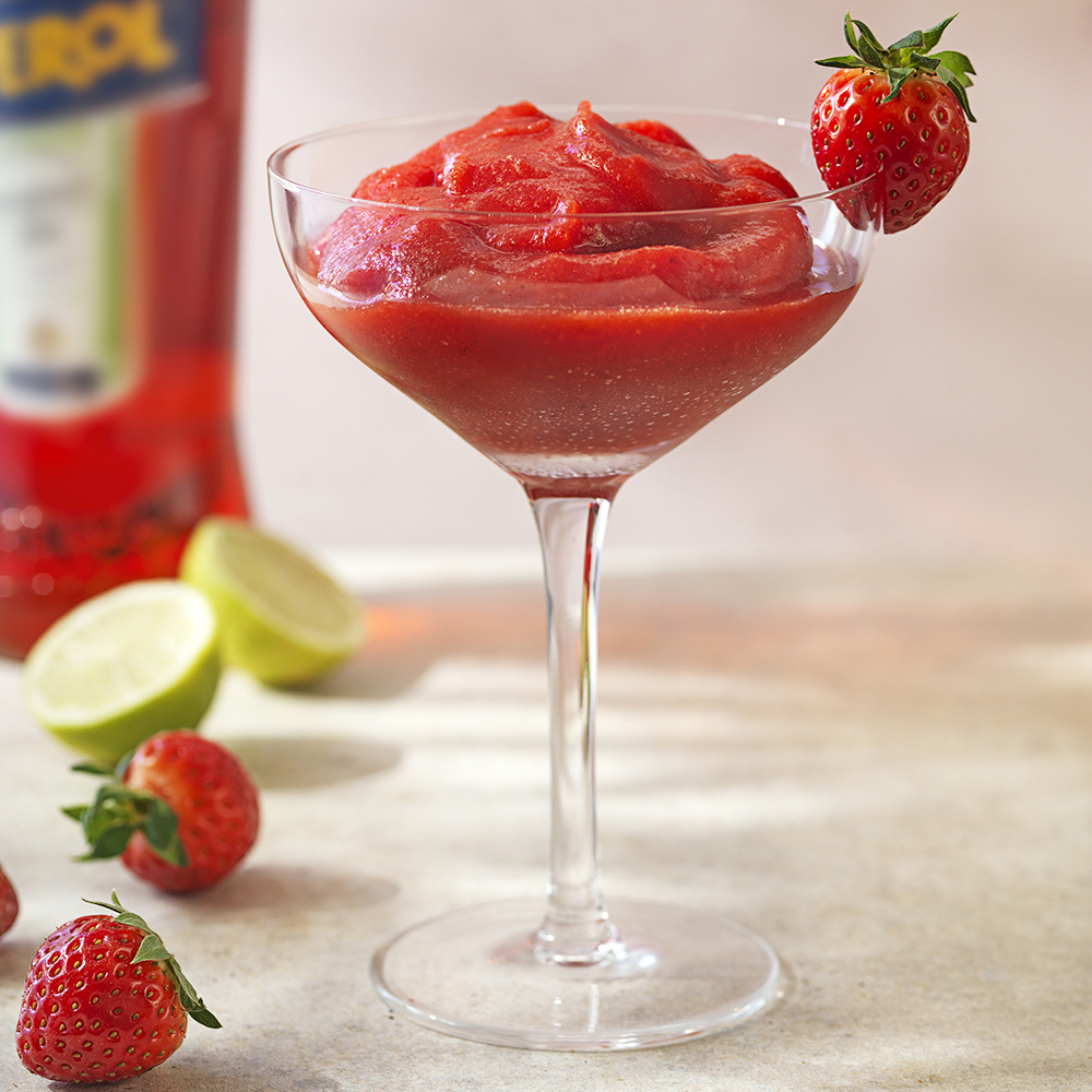 Frozen strawberry aperol