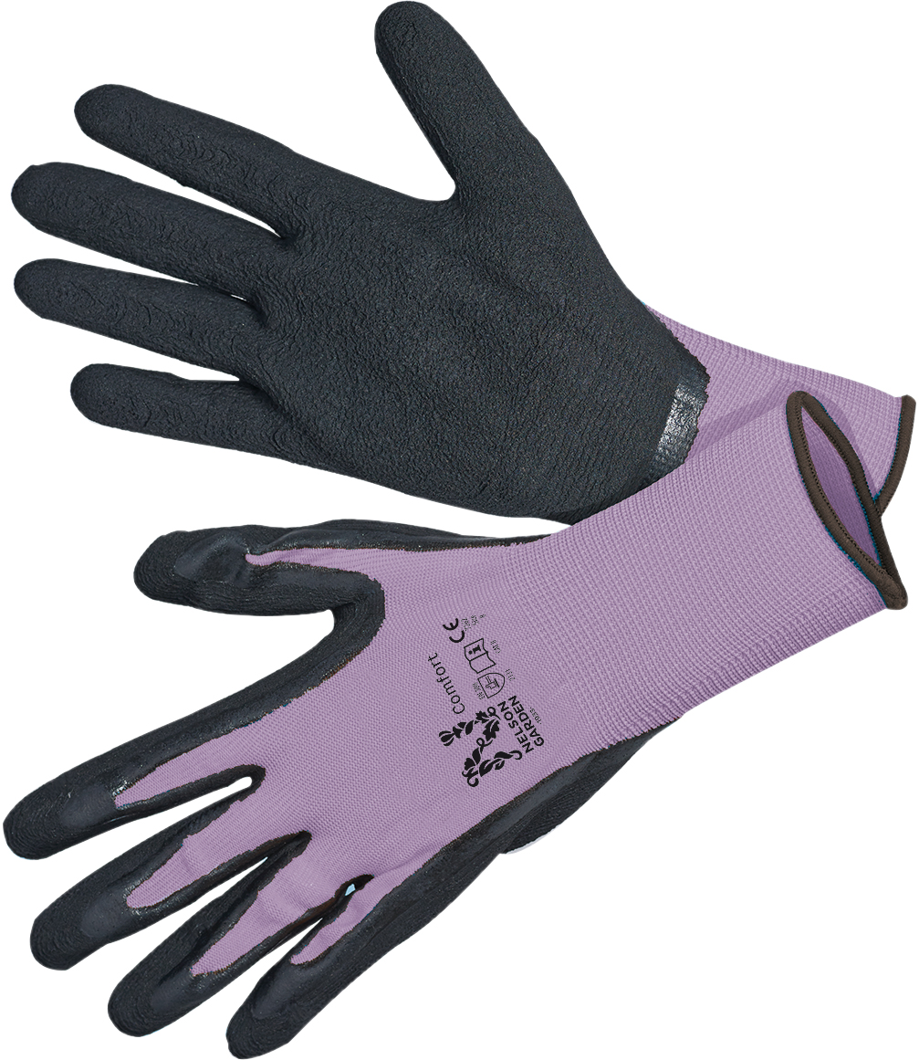 Handskar Comfort Violett Stl 9