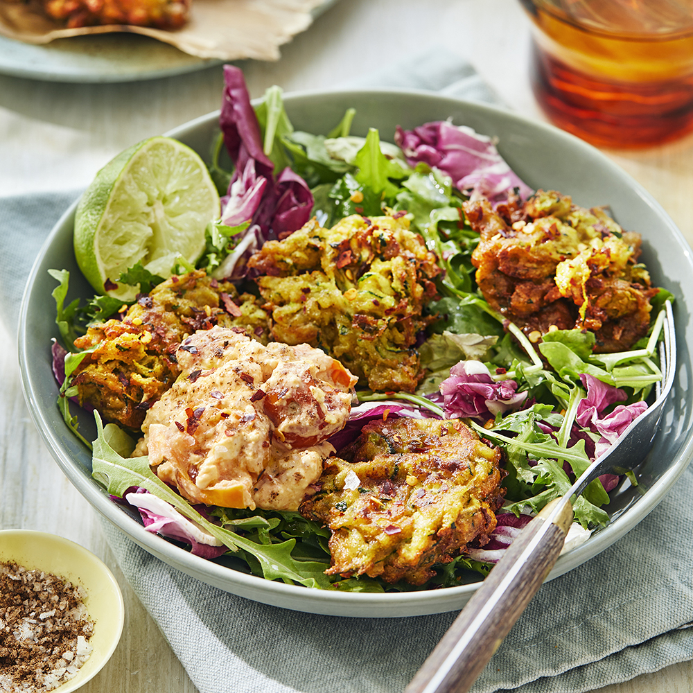 Pakoras - indiska zucchinifritters