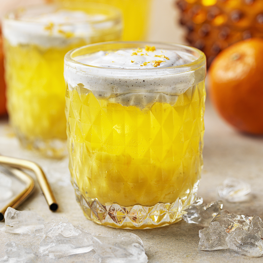 Mango de coco naranja