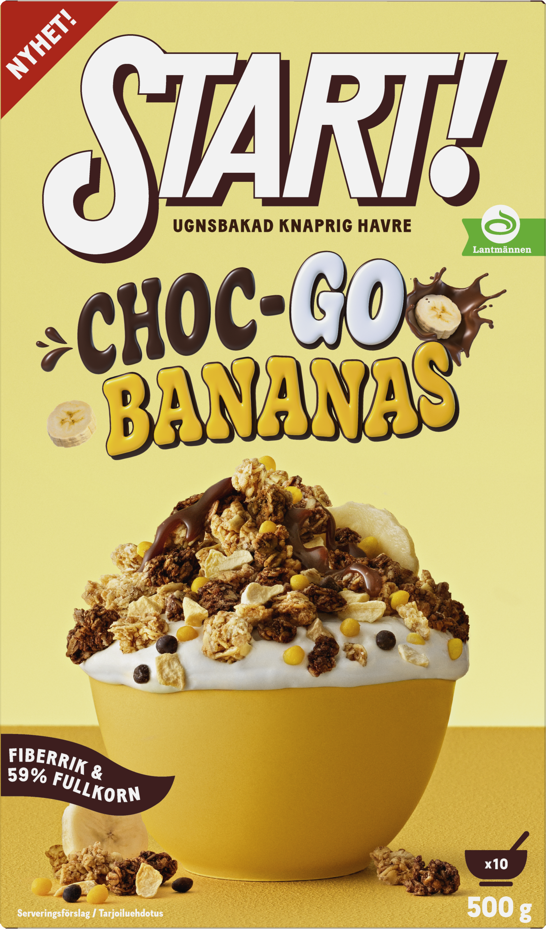 Granola Choc-Go Bananas