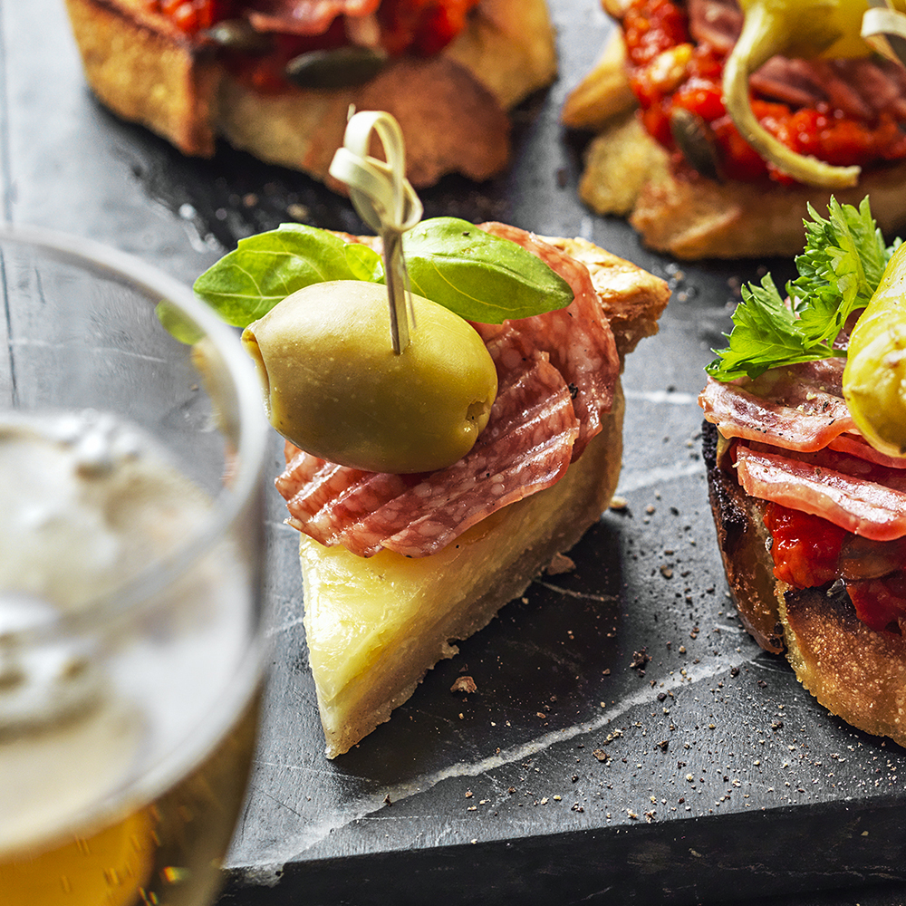 Pinchos med paj