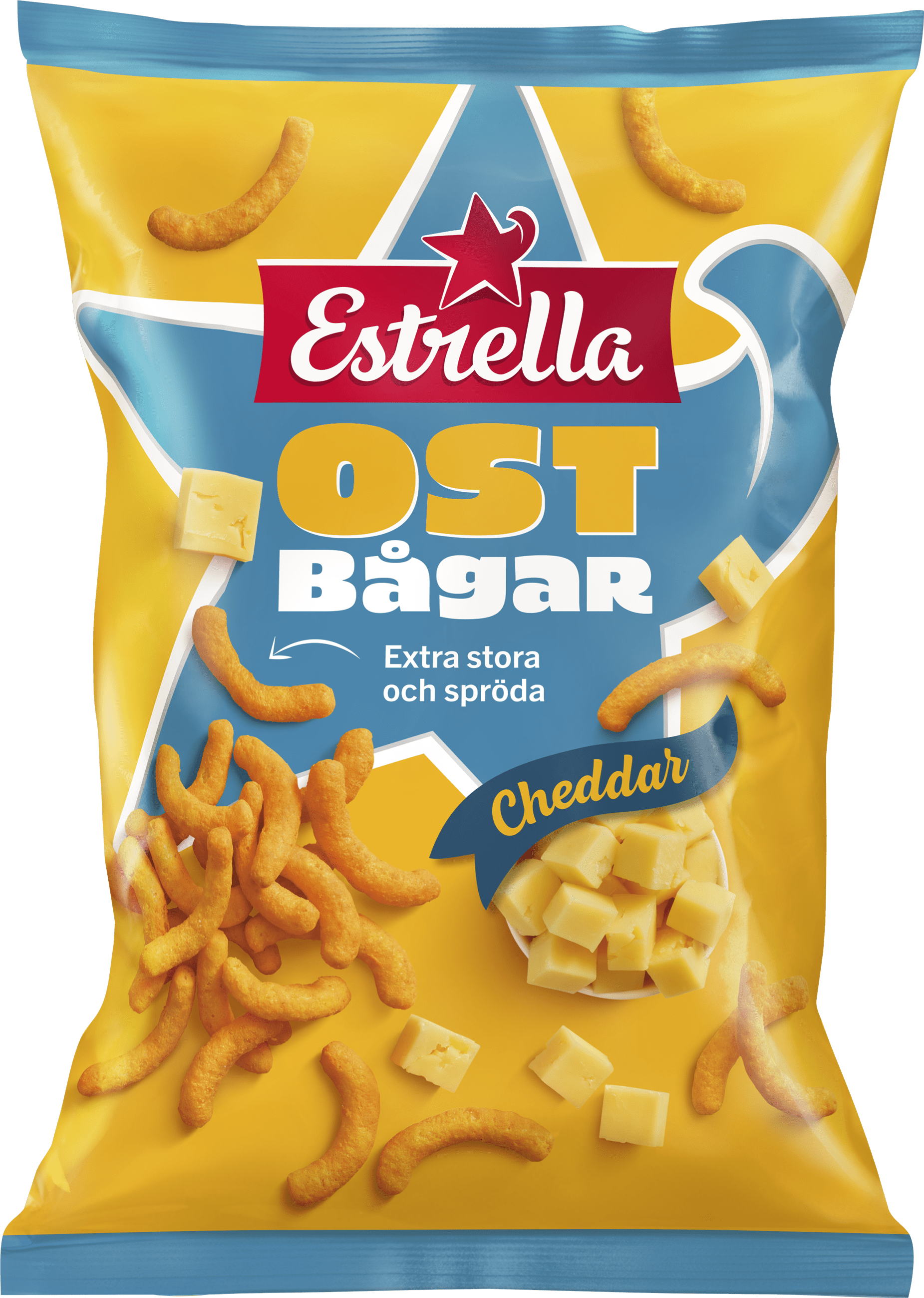 Ostbågar Extra stora Cheddar