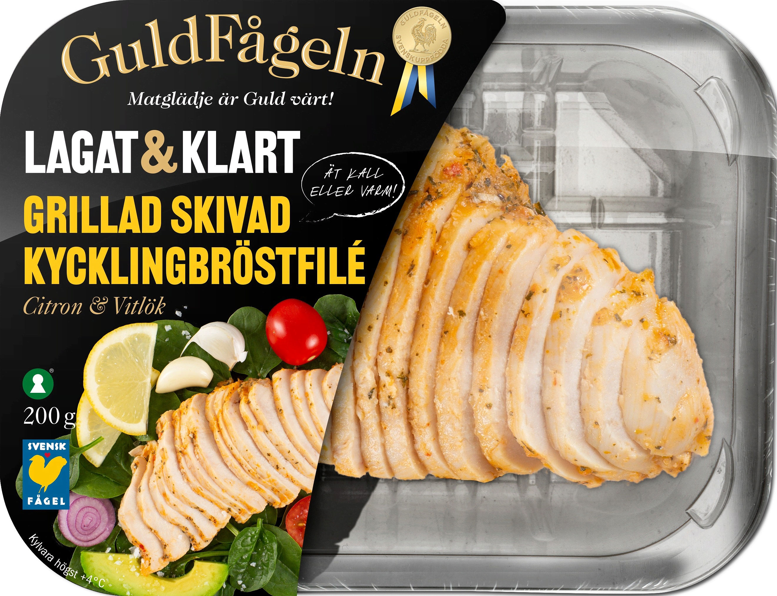 Kycklingbröstfilé Grillad Citron & vitlök