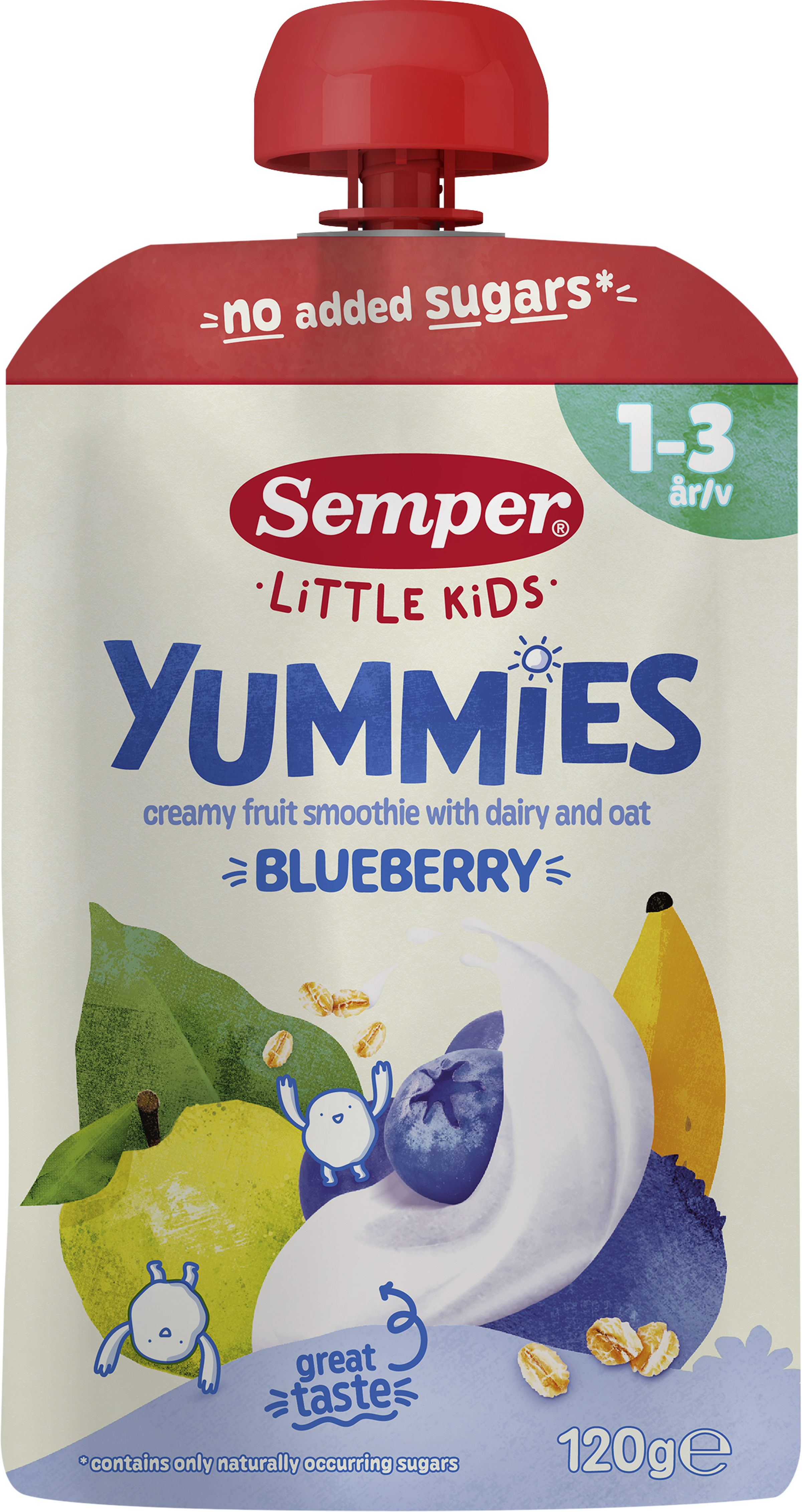 Yummies Blåbär 1-3 år