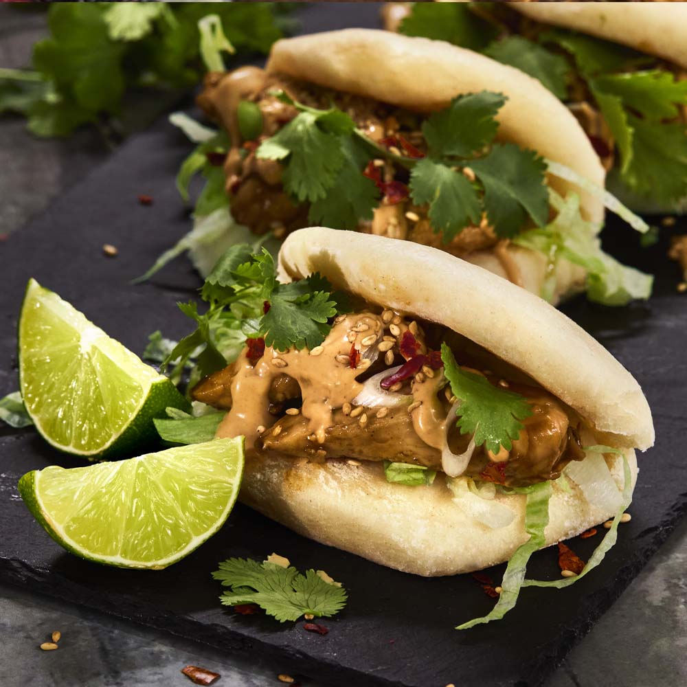 Bao buns med kyckling