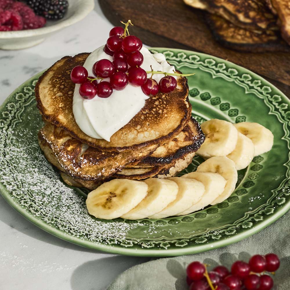 Laktosfria bananpannkakor