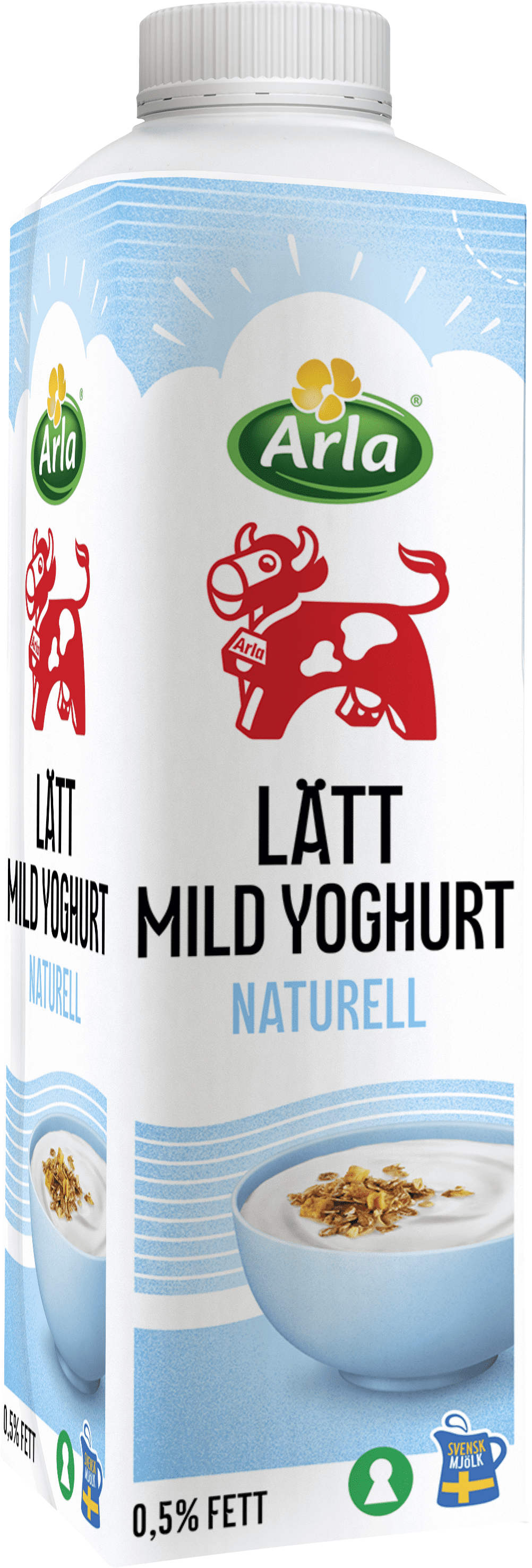 Mild Lättyoghurt Naturell 0,5%