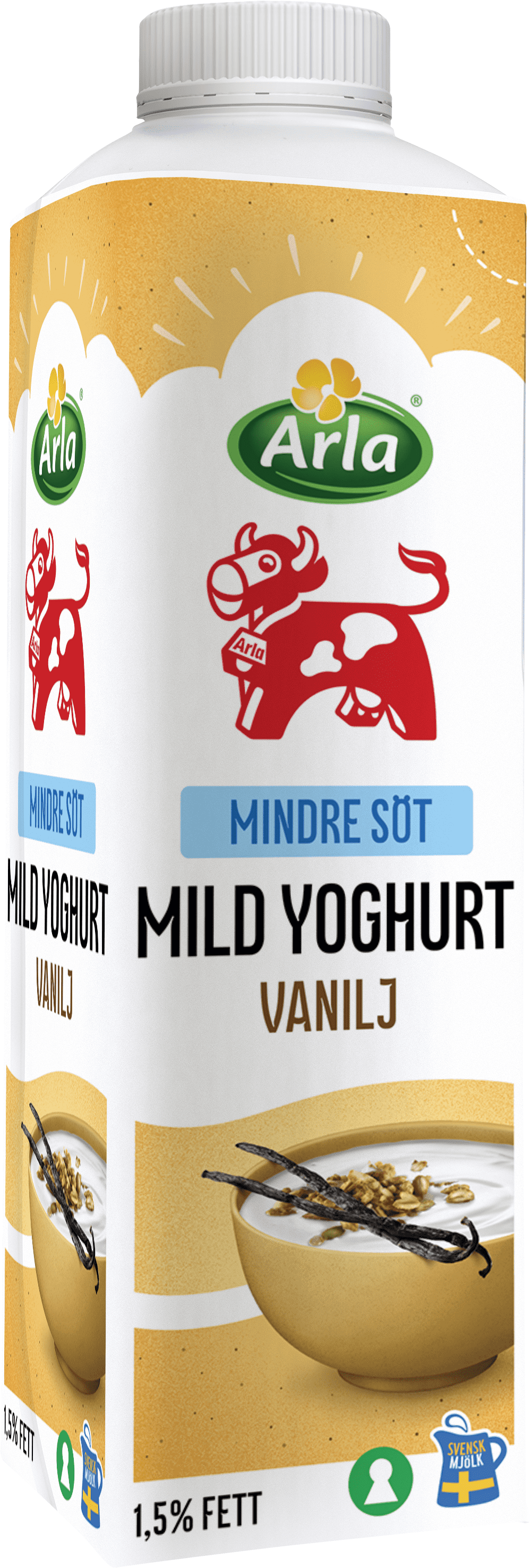 Mild Yoghurt Vanilj Mindre söt 1,5%