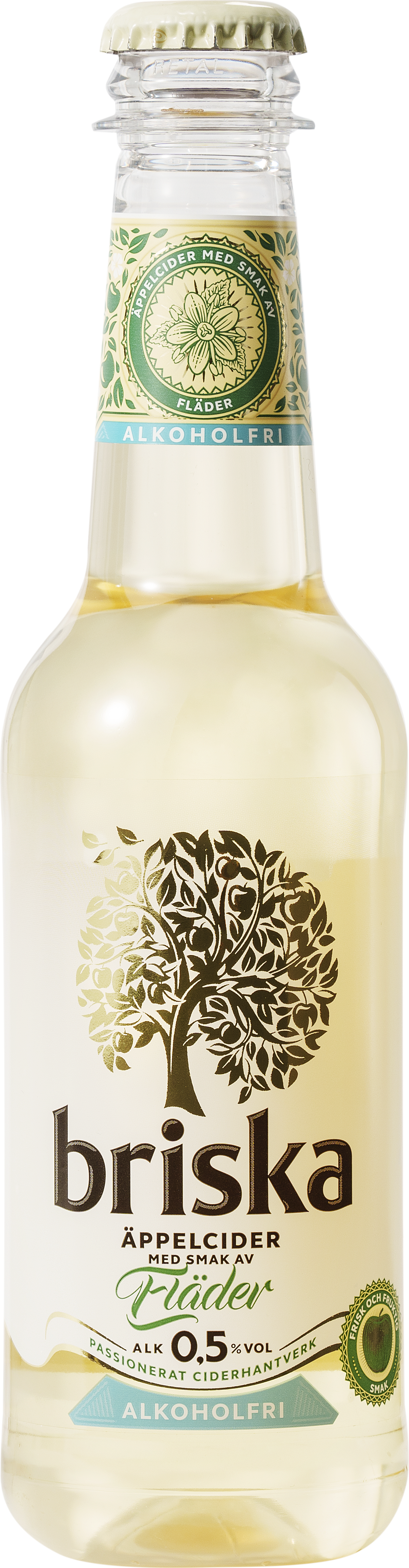 Alkoholfri cider Fläder 0,5%