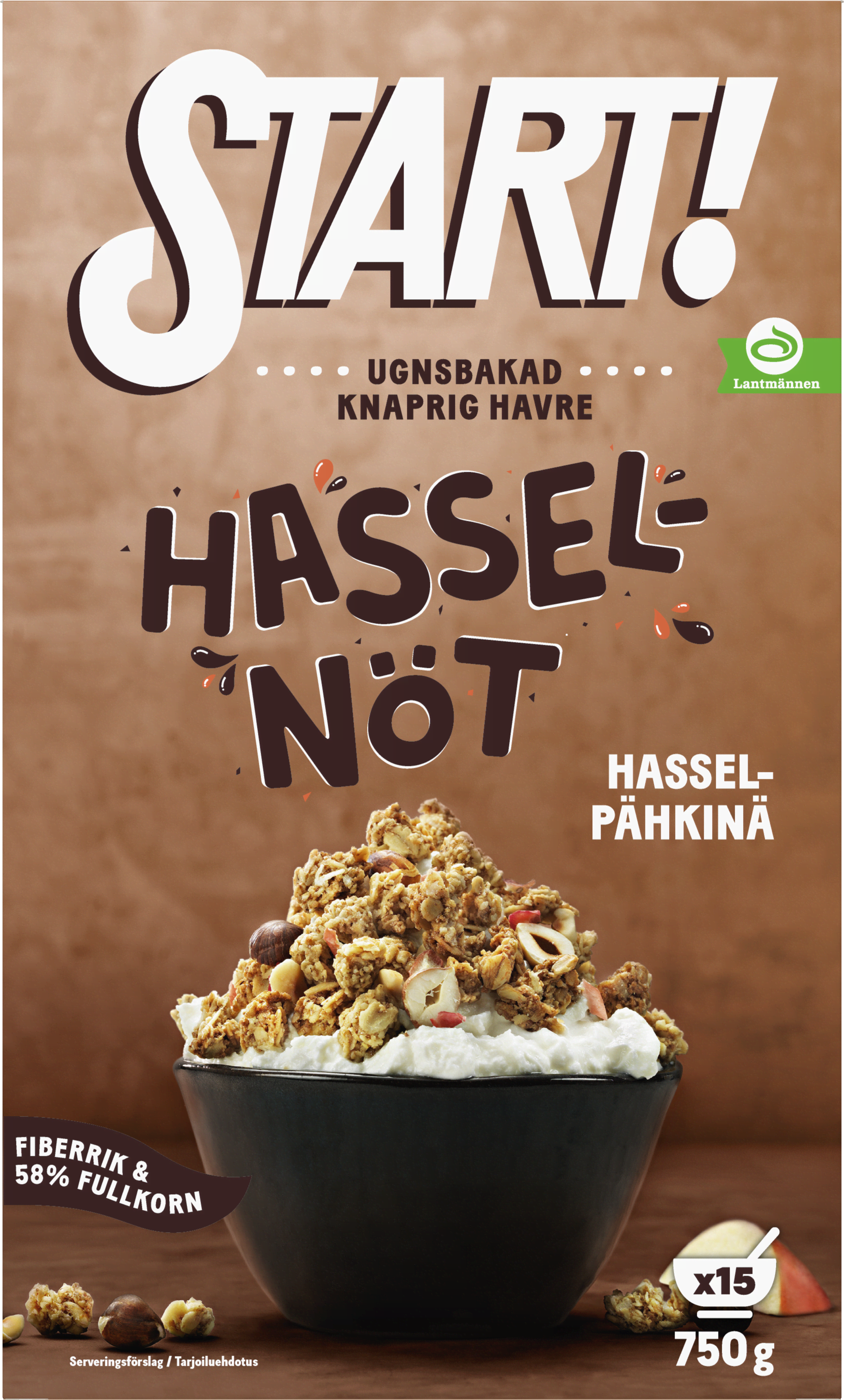 Granola Hasselnöt