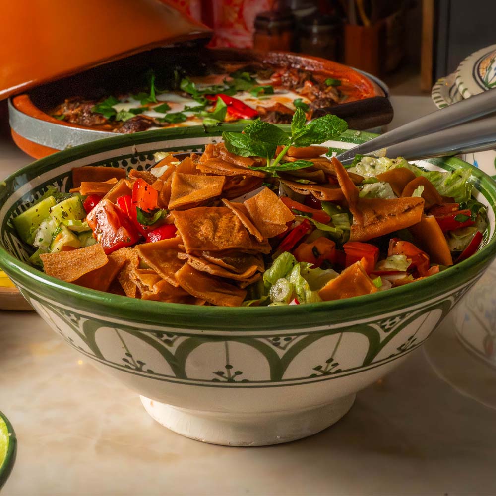 Fattoush – sallad med krispigt bröd