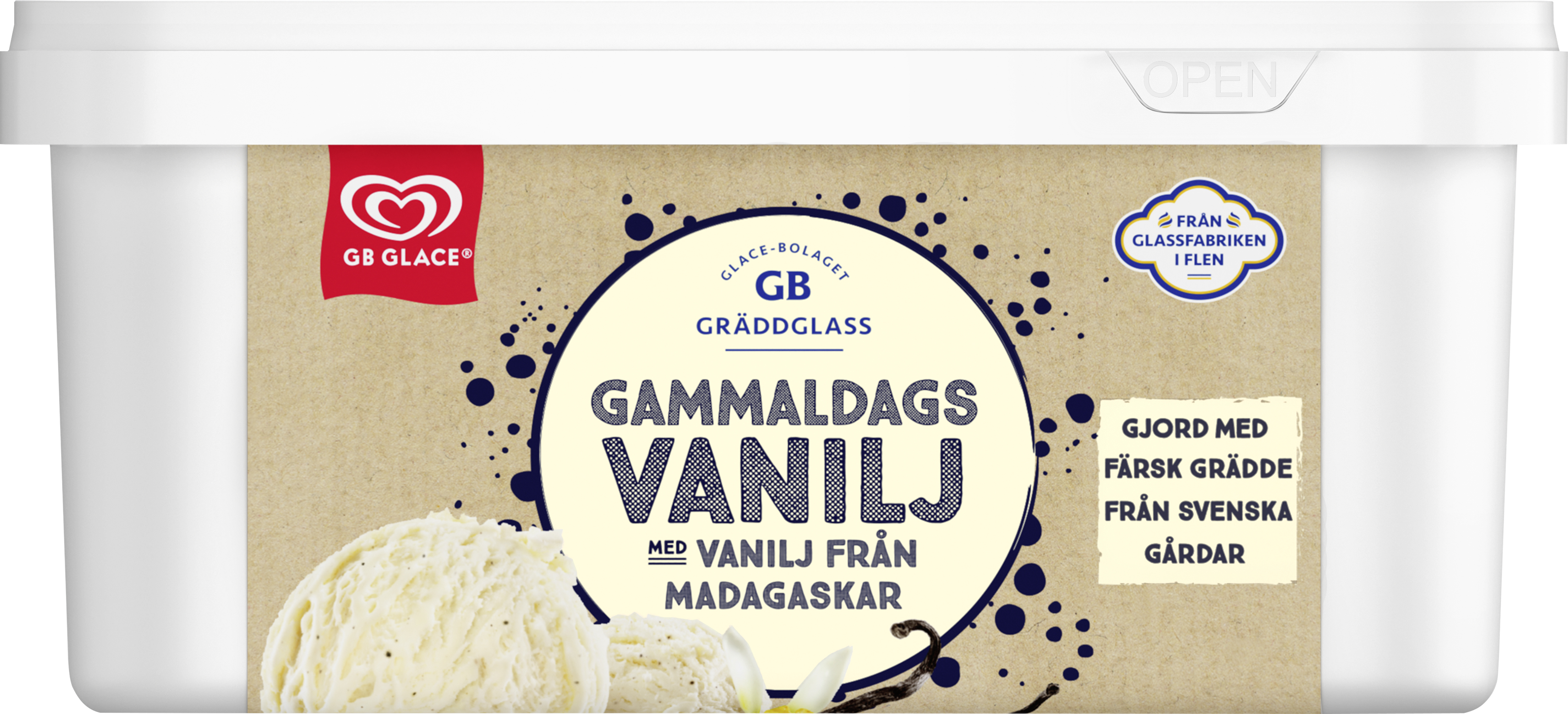 Gammeldags vaniljglass