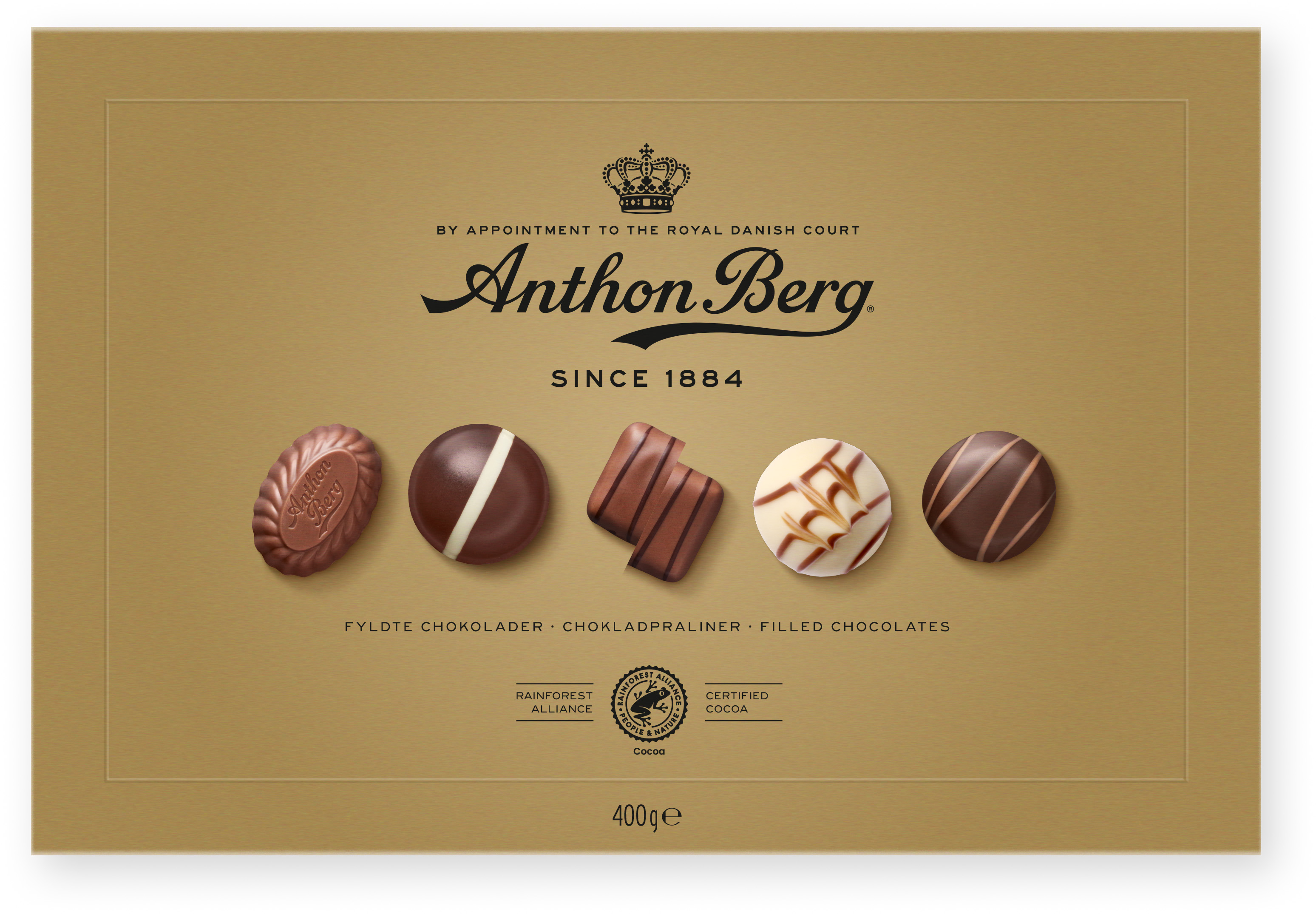 Guldask chokladpraliner