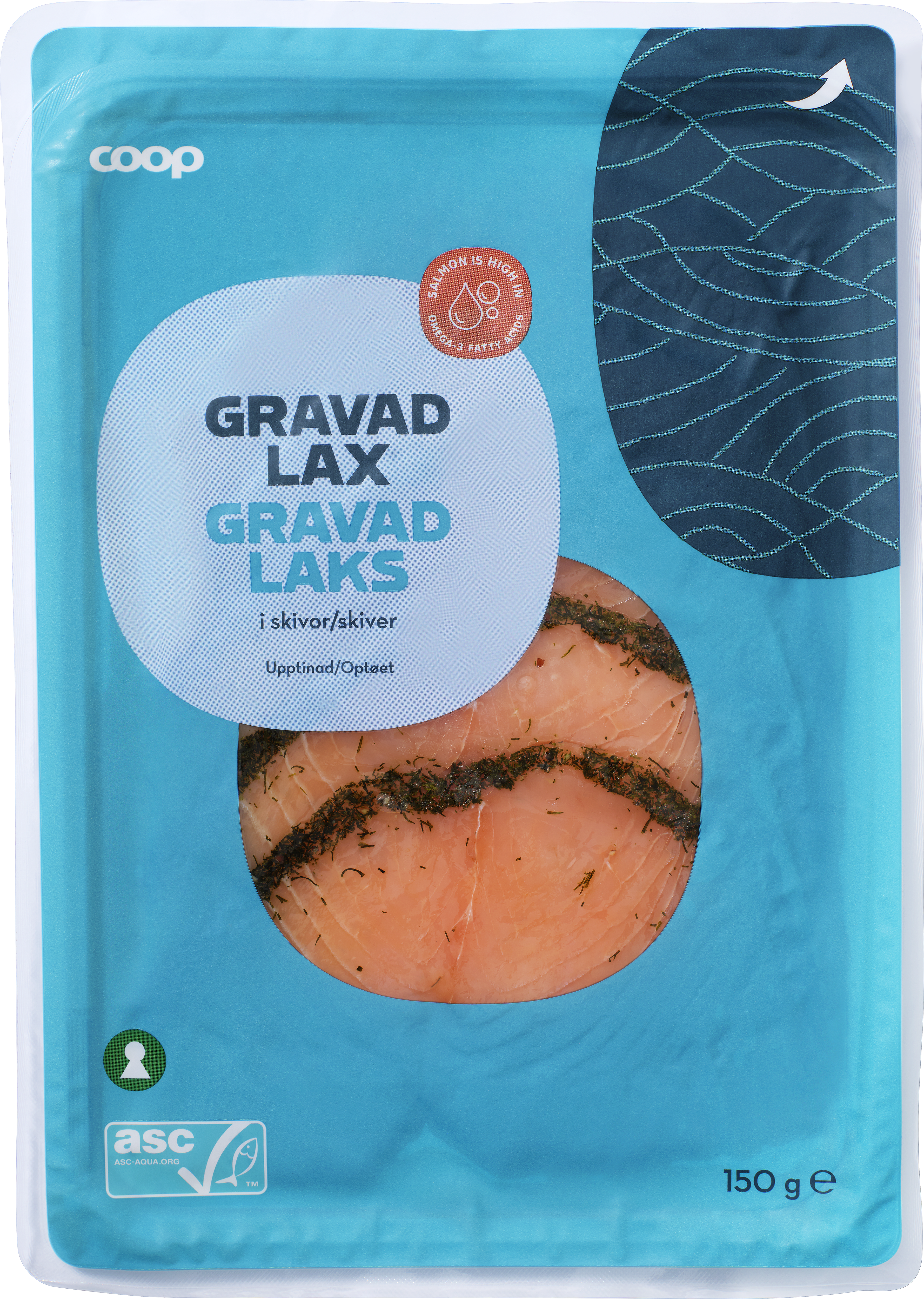 Gravad Lax Skivad