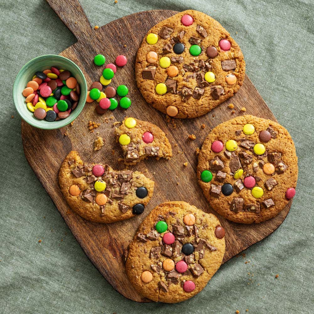 Café-cookies med choklad och Non Stop 