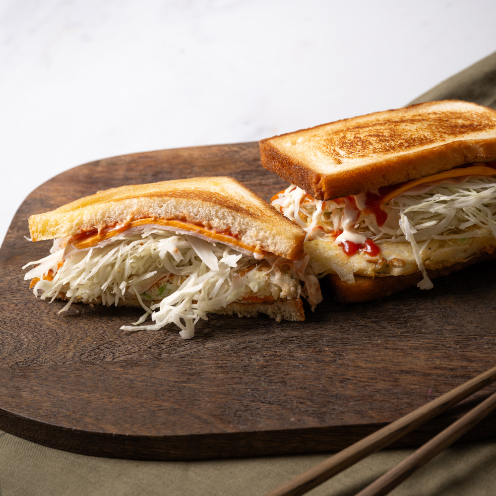 Koreansk street toast