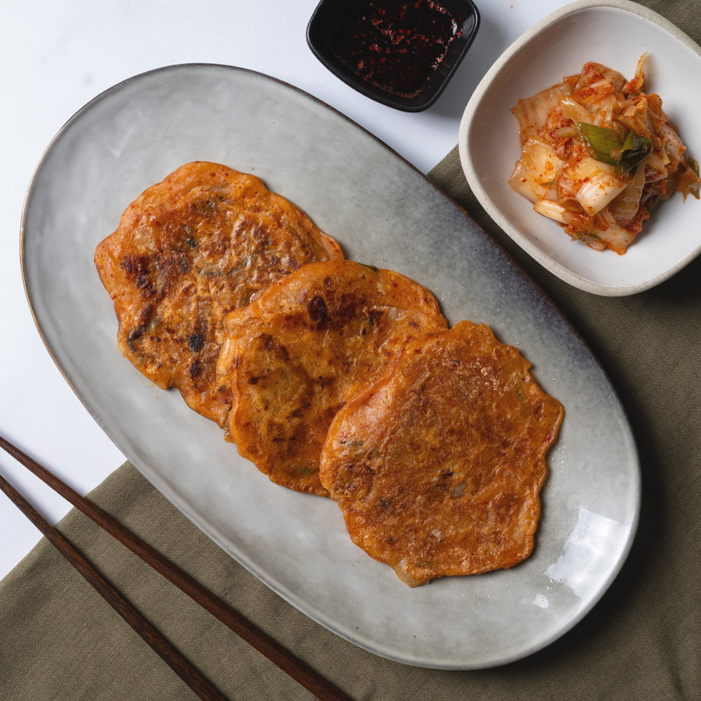 Kimchijeon – koreansk kimchipannkaka