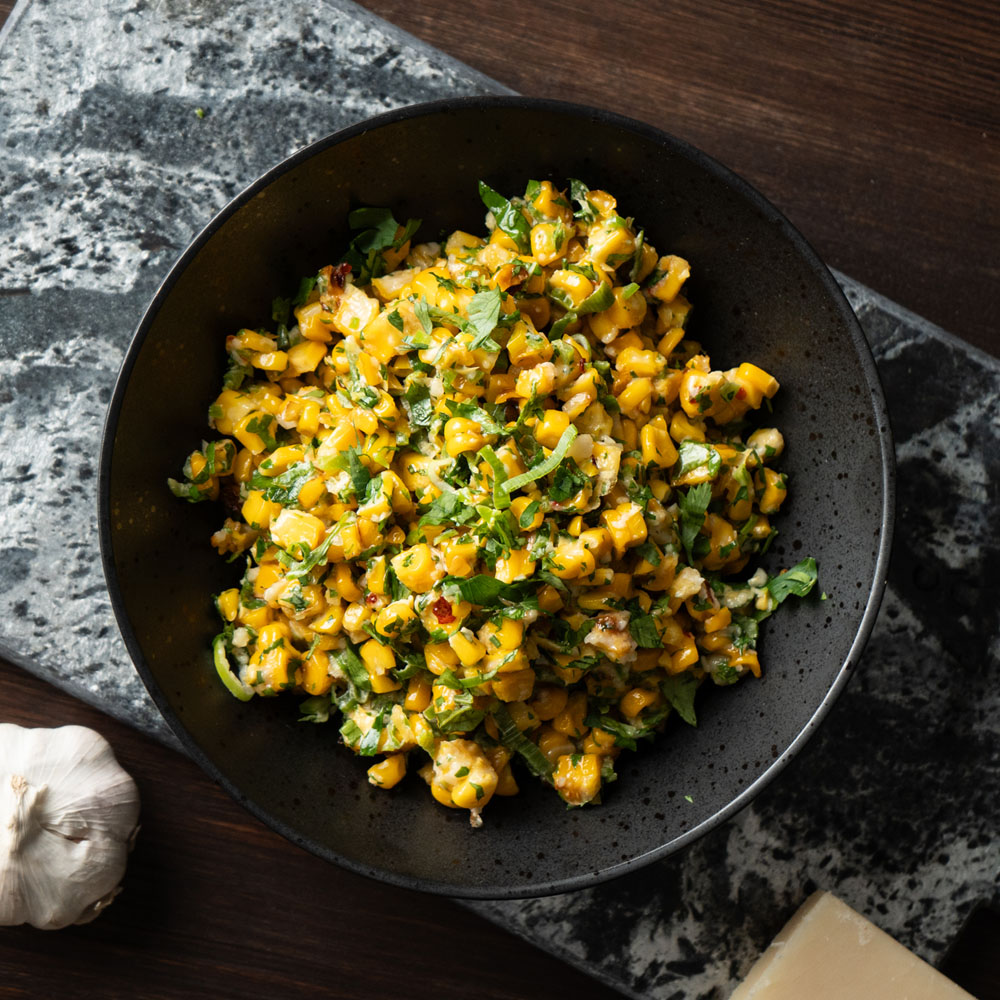 Krämig Street Corn