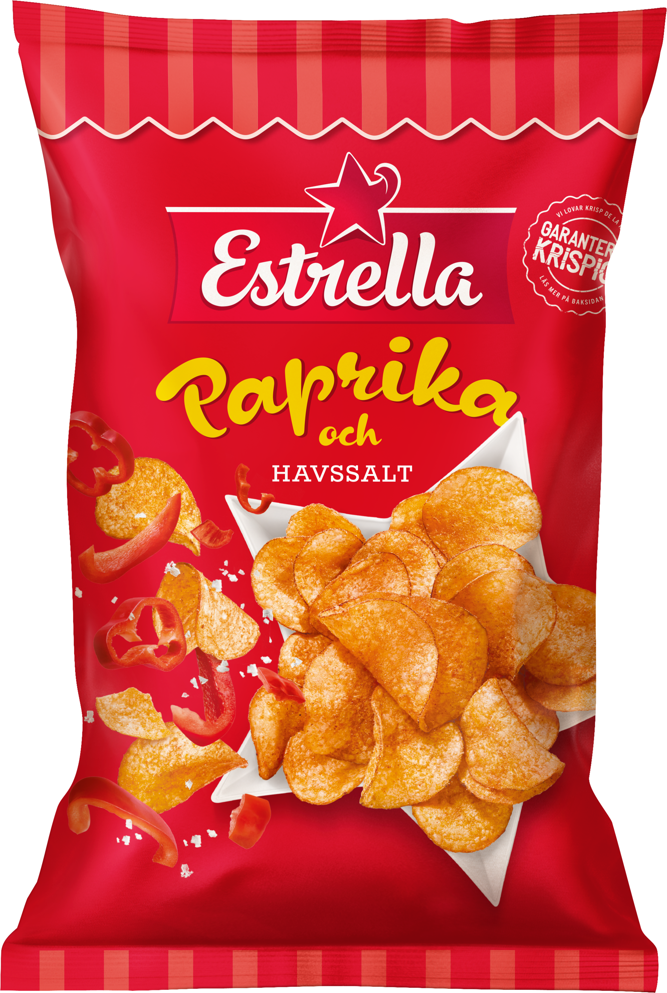 Chips Paprika & havssalt