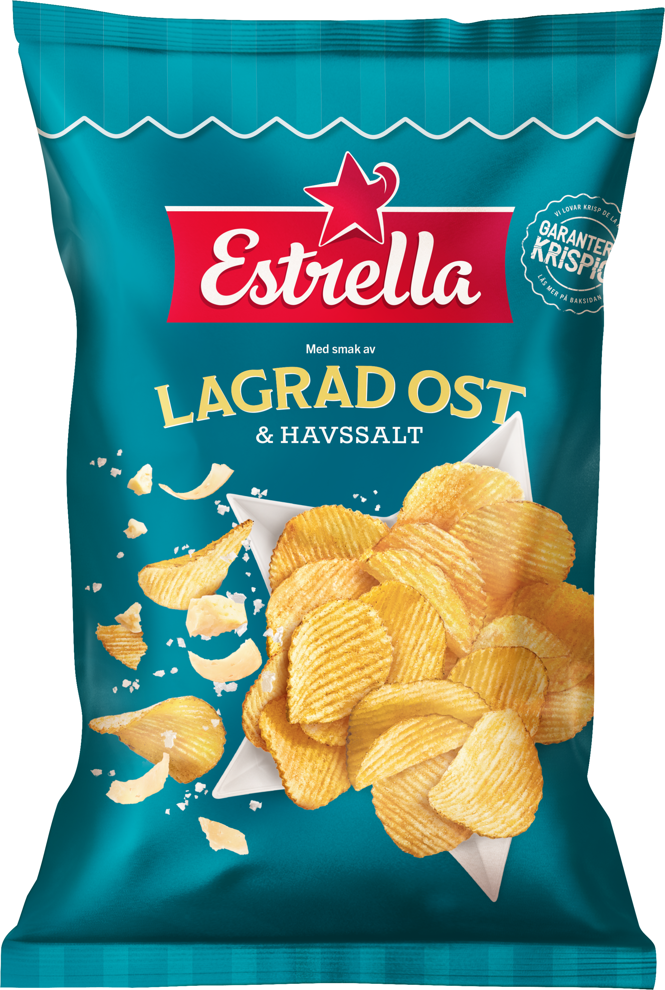 Chips Lagrad ost & havssalt