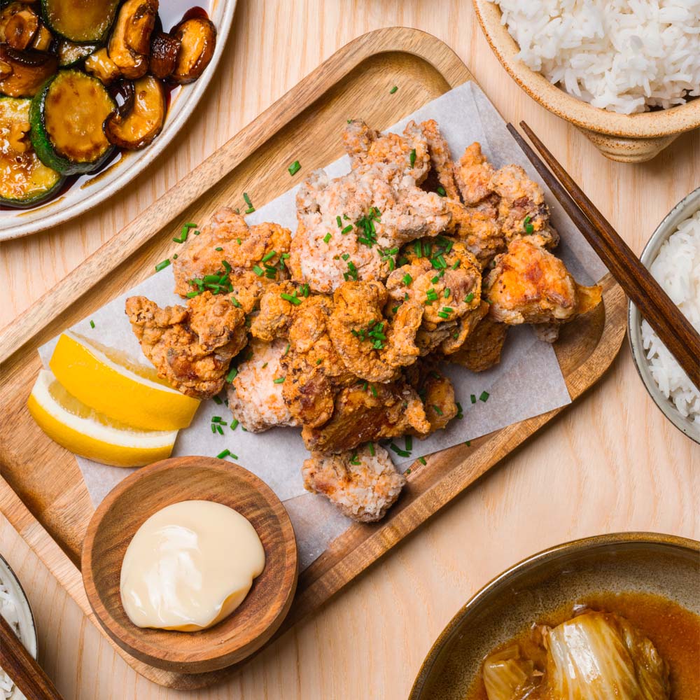 Karaage – friterad kyckling på japanskt vis