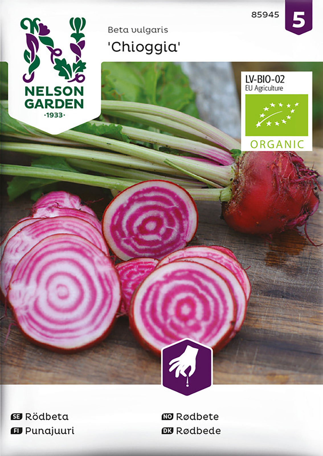 Rödbeta Chioggia Organic