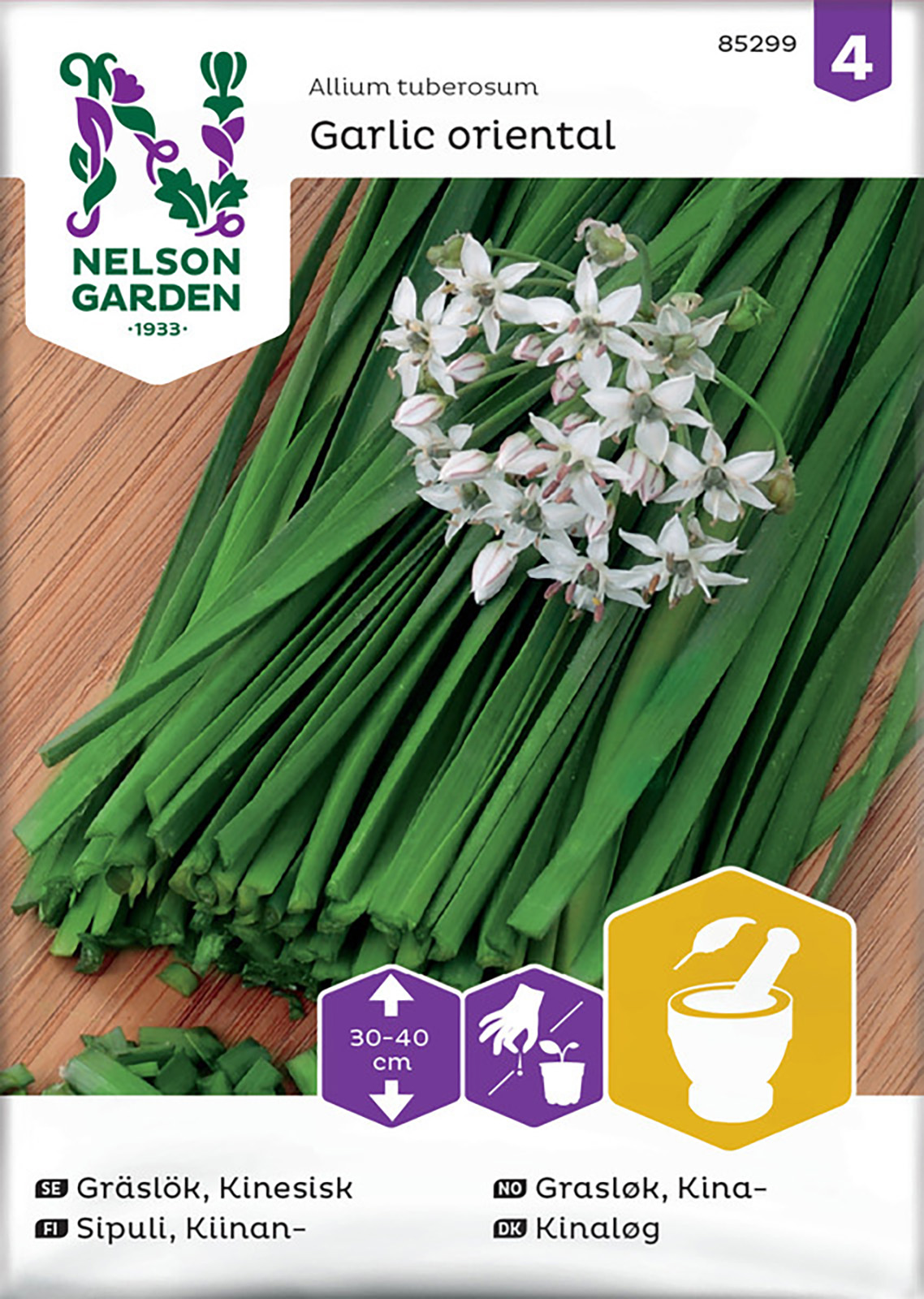 Gräslök, Kinesisk, Garlic Oriental