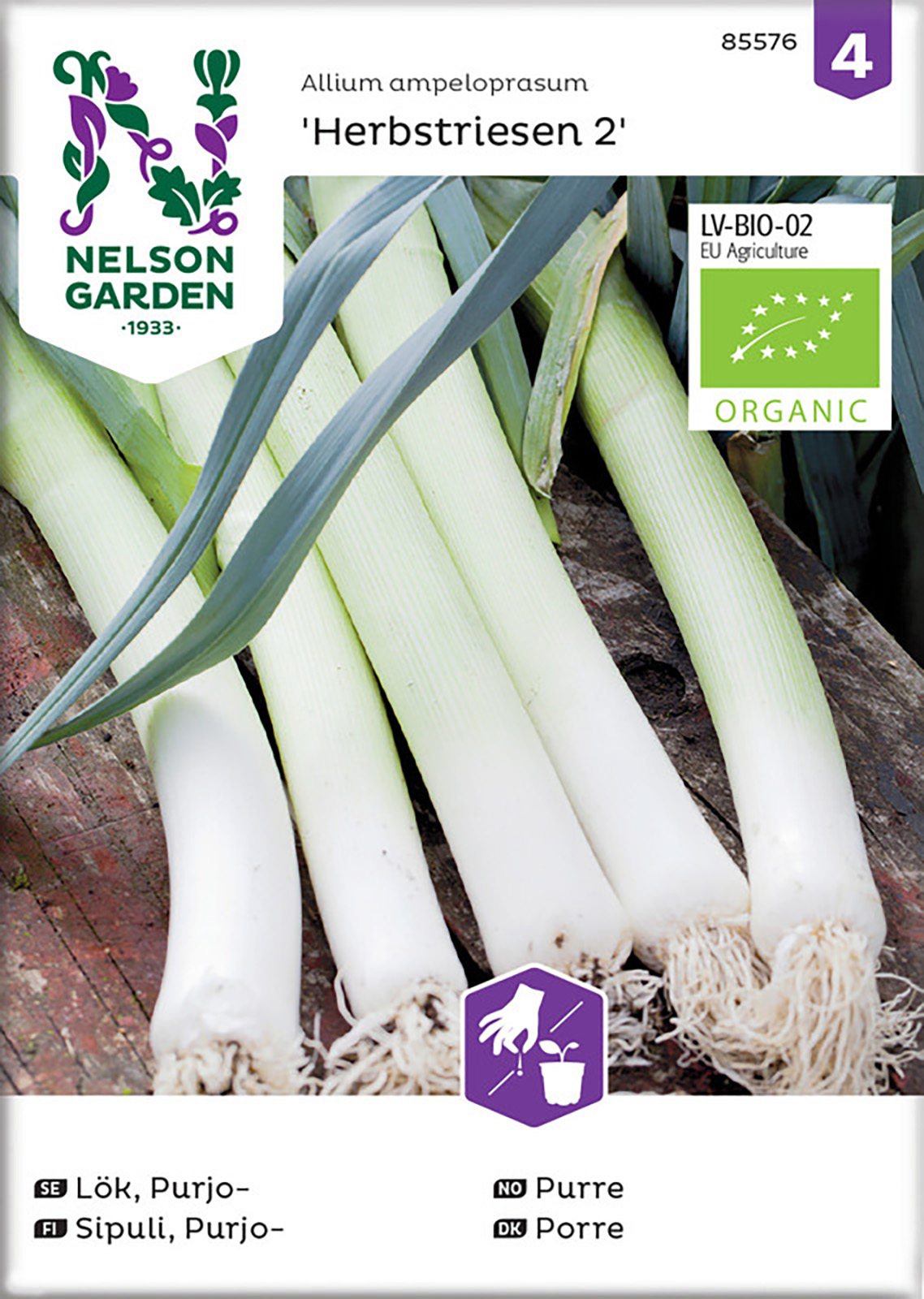 Lök Purjo Herbstriesen 2 Organic