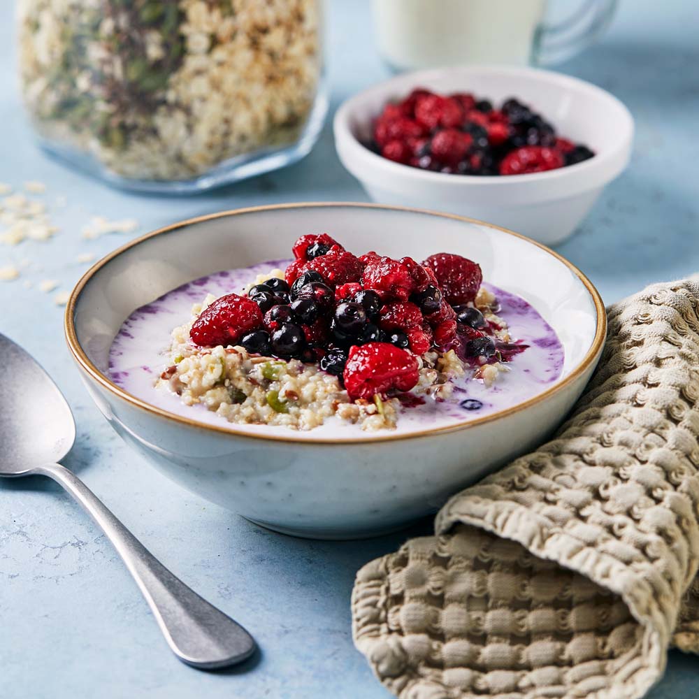 Grötmix till havregrynsgröt med frön