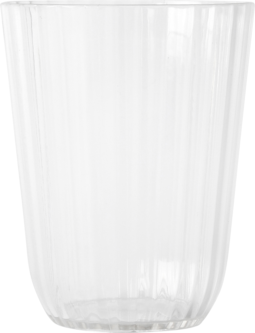 Dricksglas Ribbat Klar