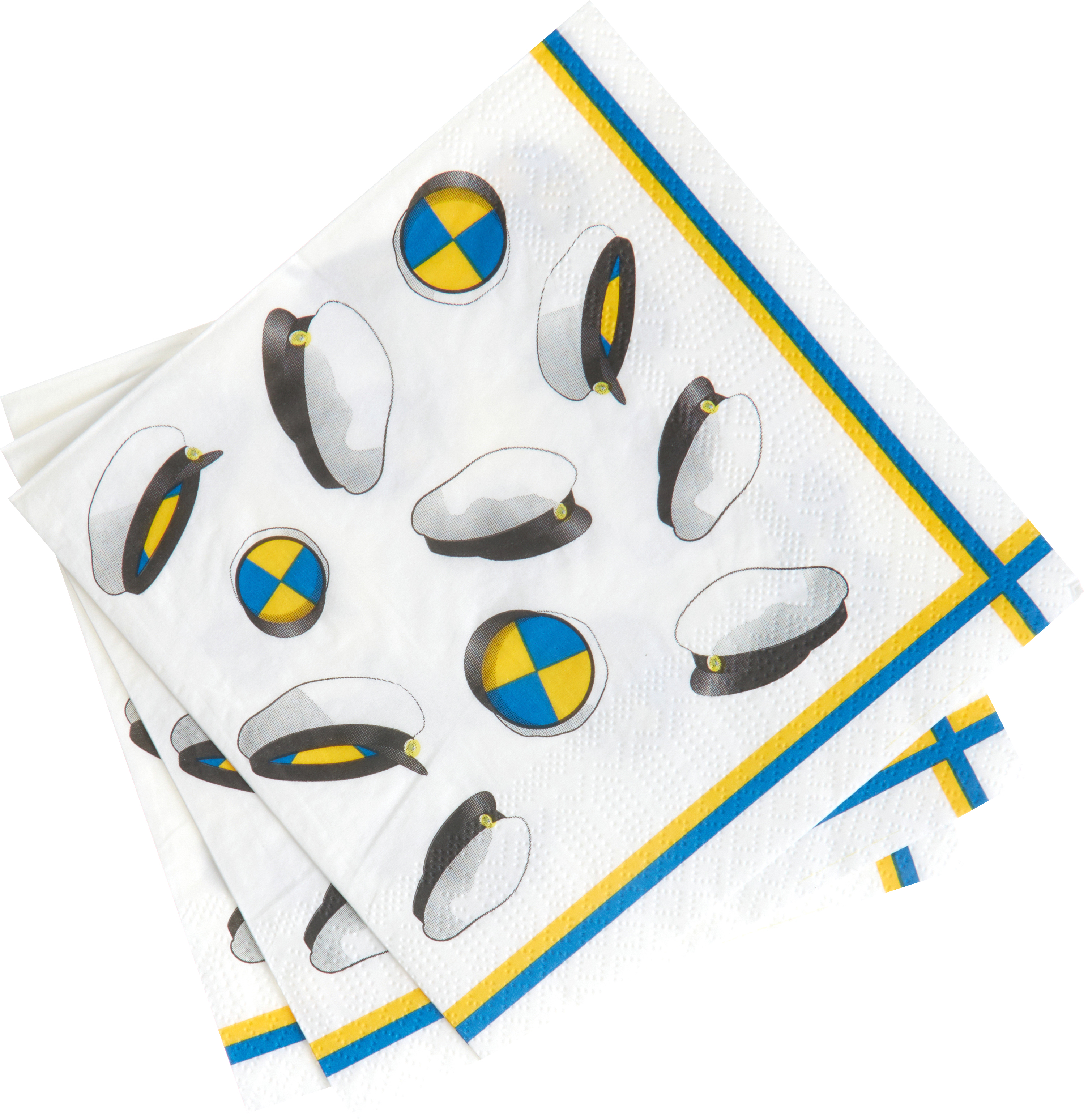 Servett flygande studentmössa 20-pack