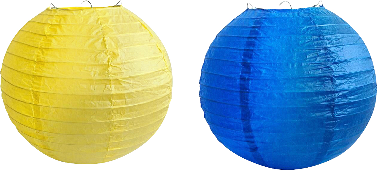 Papperslanternor 2-pack