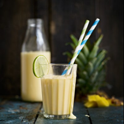 frusen drink med kokosmjölk frusen drink med kokosmjölk