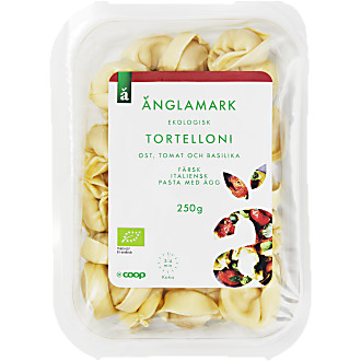 Tortelloni Tomat & Basilika Eko - Änglamark - Coop