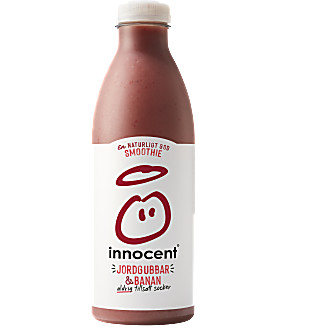 Smoothie Banan & jordgubb - Innocent - Coop