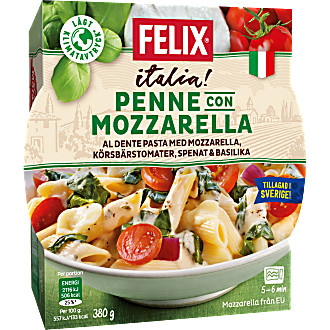 Pasta Penne Mozzarella - Felix - Coop